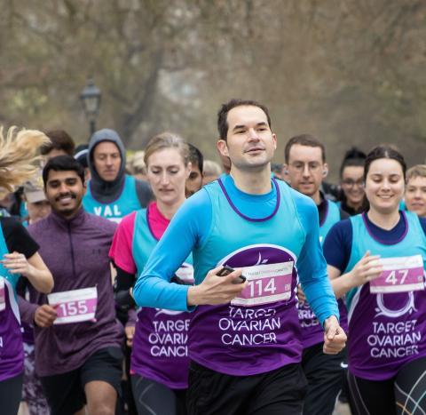 Target Ovarian Cancer runners taking part in Run 11